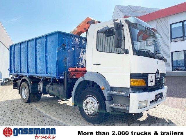 Mercedes-Benz Atego 1823 4x2 mit Kran Palfinger PK10500, Kipper 傾卸式卡車