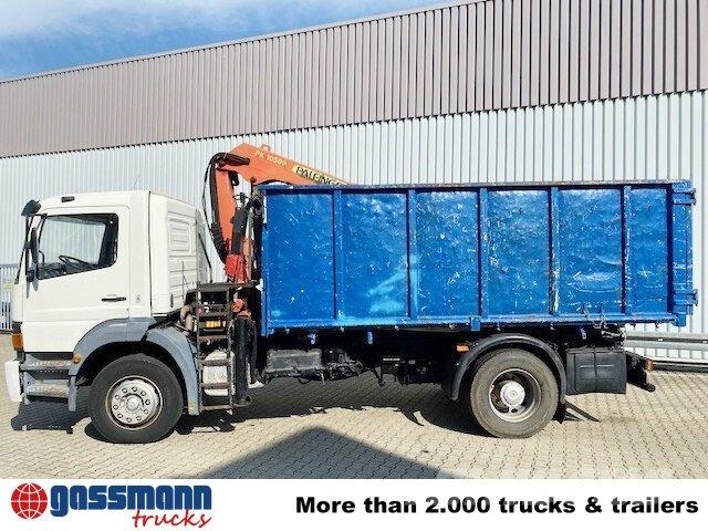 Mercedes-Benz Atego 1823 4x2 mit Kran Palfinger PK10500, Kipper 傾卸式卡車