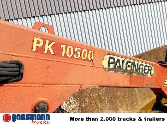 Mercedes-Benz Atego 1823 4x2 mit Kran Palfinger PK10500, Kipper 傾卸式卡車