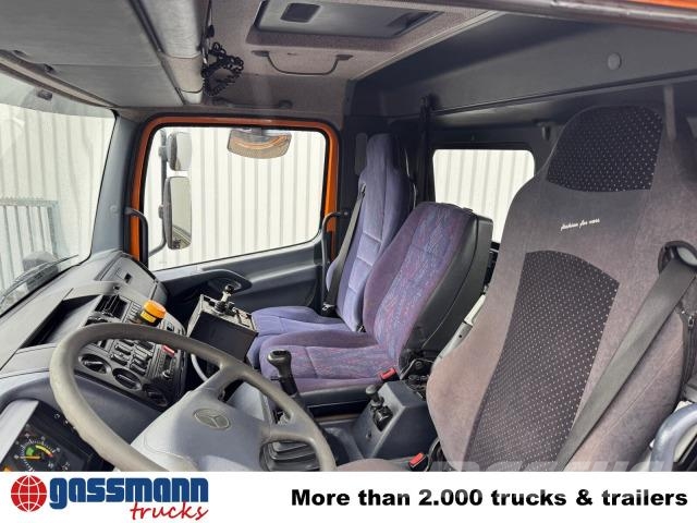 Mercedes-Benz Atego 1828 AK 4x4, Winterdienstausstattung, Kran 傾卸式卡車