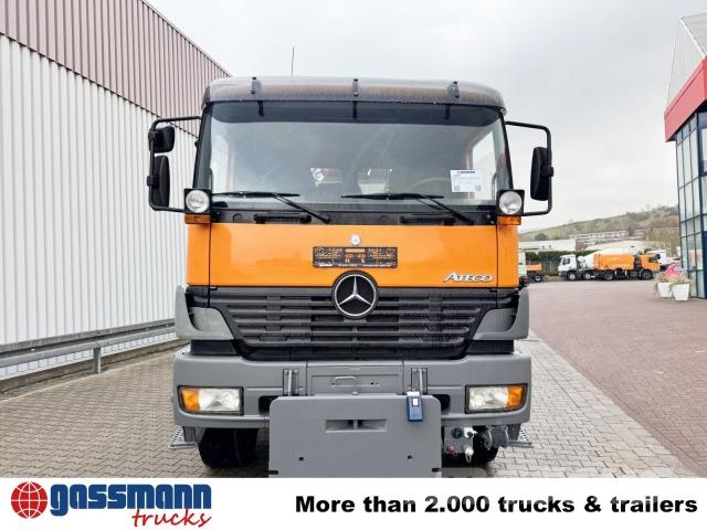 Mercedes-Benz Atego 1828 AK 4x4, Winterdienstausstattung, Kran 傾卸式卡車