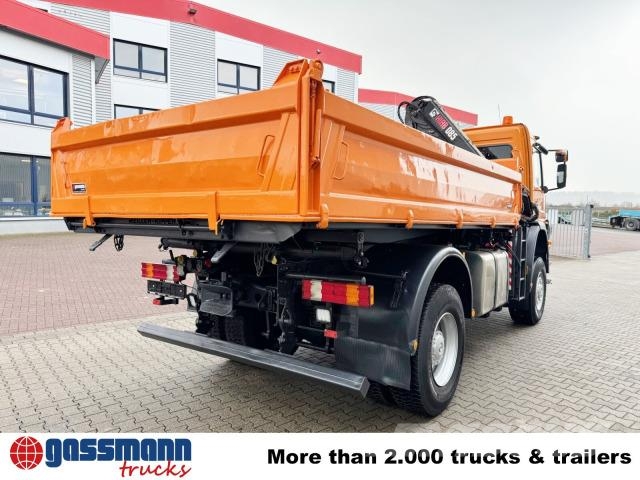 Mercedes-Benz Atego 1828 AK 4x4, Winterdienstausstattung, Kran 傾卸式卡車