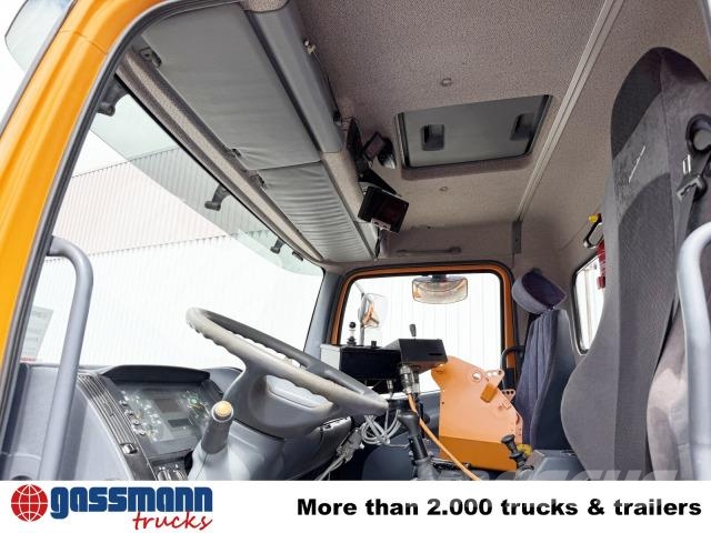 Mercedes-Benz Atego 1828 K 4x2, Winterdienstausstattung, Kran 傾卸式卡車