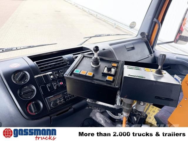 Mercedes-Benz Atego 1828 K 4x2, Winterdienstausstattung, Kran 傾卸式卡車