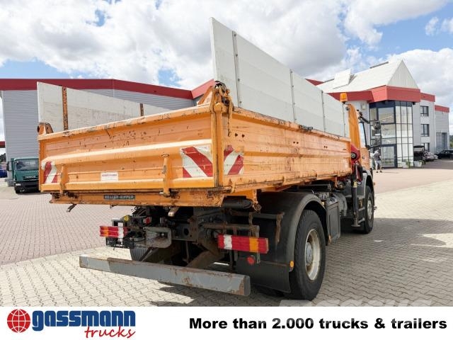 Mercedes-Benz Atego 1828 K 4x2, Winterdienstausstattung, Kran 傾卸式卡車