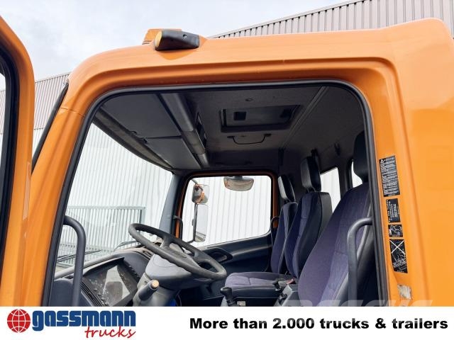 Mercedes-Benz Atego 815 K 4x2 mit Kran Hiab 055 B-1 CL 傾卸式卡車