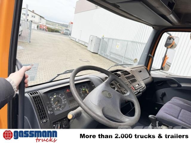 Mercedes-Benz Atego 815 K 4x2 mit Kran Hiab 055 B-1 CL 傾卸式卡車