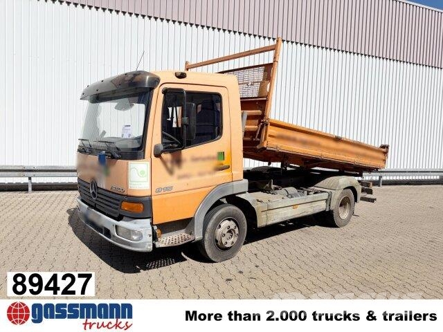 Mercedes-Benz Atego 815 K 4x2, 2x AHK 傾卸式卡車