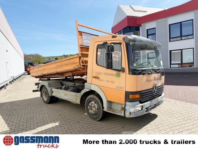 Mercedes-Benz Atego 815 K 4x2, 2x AHK 傾卸式卡車