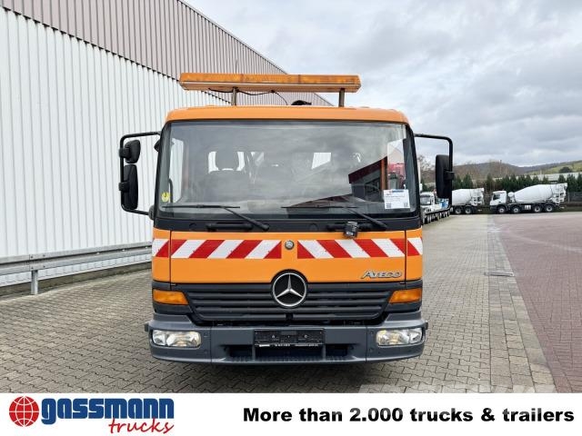 Mercedes-Benz Atego 815 K 4x2 mit Kran Hiab 055 B-1 CL 傾卸式卡車