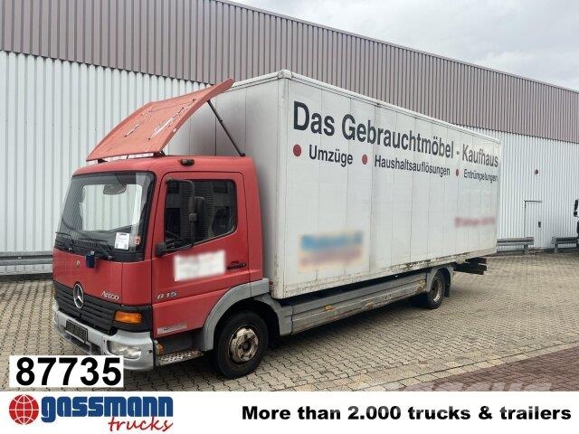 Mercedes-Benz Atego 815L 4x2 شاحنات ذات هيكل صندوقي