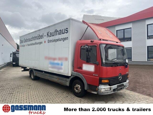 Mercedes-Benz Atego 815L 4x2 شاحنات ذات هيكل صندوقي