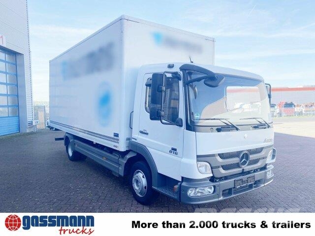 Mercedes-Benz Atego 816 4x2 mit Sörensen LBW Skříňová nástavba