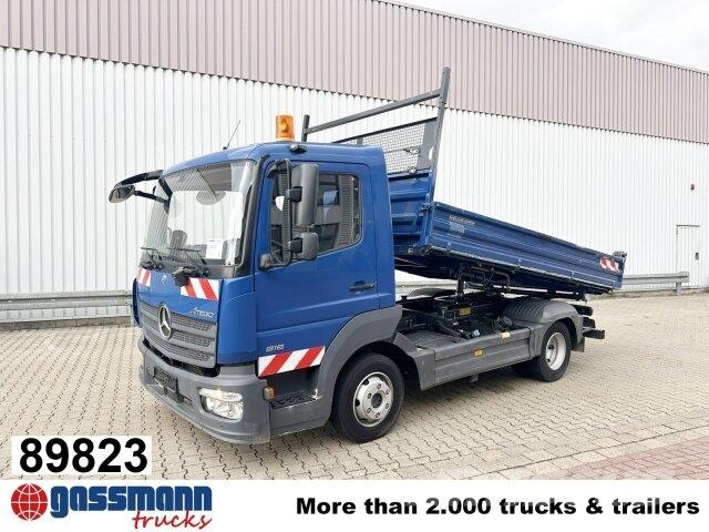 Mercedes-Benz Atego 816 K 4x2, 2x AHK, Meiller-Kipper, mehrfach Savivarčių priekabų vilkikai
