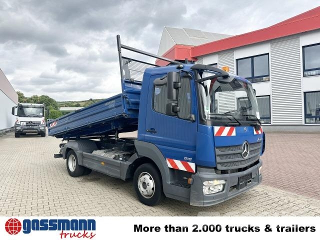 Mercedes-Benz Atego 816 K 4x2, 2x AHK, Meiller-Kipper, mehrfach Savivarčių priekabų vilkikai