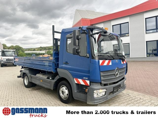 Mercedes-Benz Atego 816 K 4x2, 2x AHK, Meiller-Kipper, mehrfach Savivarčių priekabų vilkikai