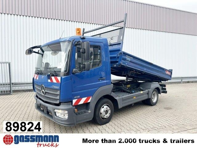 Mercedes-Benz Atego 816 K 4x2, 2x AHK, Meiller-Kipper, mehrfach Savivarčių priekabų vilkikai