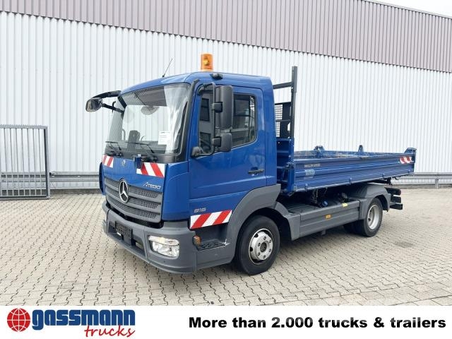 Mercedes-Benz Atego 816 K 4x2, 2x AHK, Meiller-Kipper, mehrfach Savivarčių priekabų vilkikai