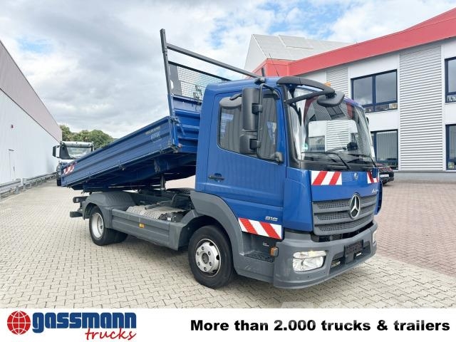 Mercedes-Benz Atego 816 K 4x2, 2x AHK, Meiller-Kipper, mehrfach Savivarčių priekabų vilkikai