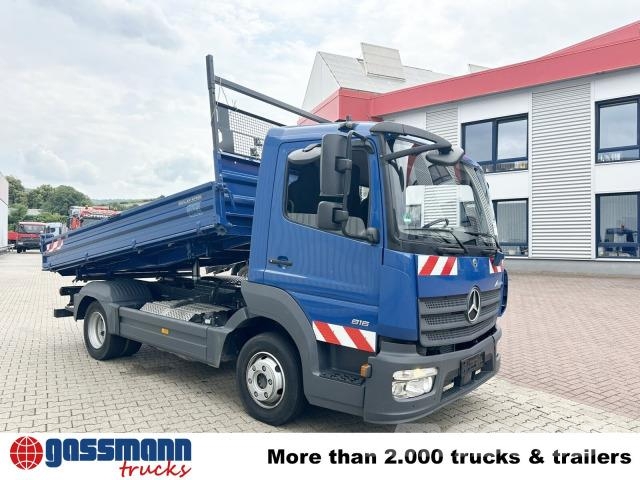 Mercedes-Benz Atego 816 K 4x2, 2x AHK, Meiller-Kipper, mehrfach 傾卸式卡車