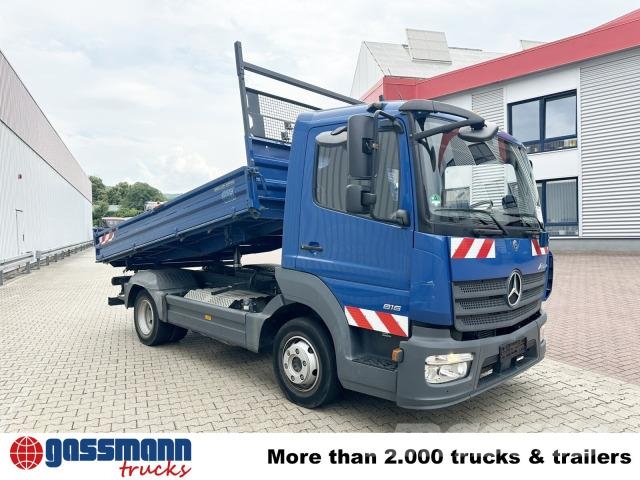 Mercedes-Benz Atego 816 K 4x2, 2x AHK, Meiller-Kipper, mehrfach Savivarčių priekabų vilkikai