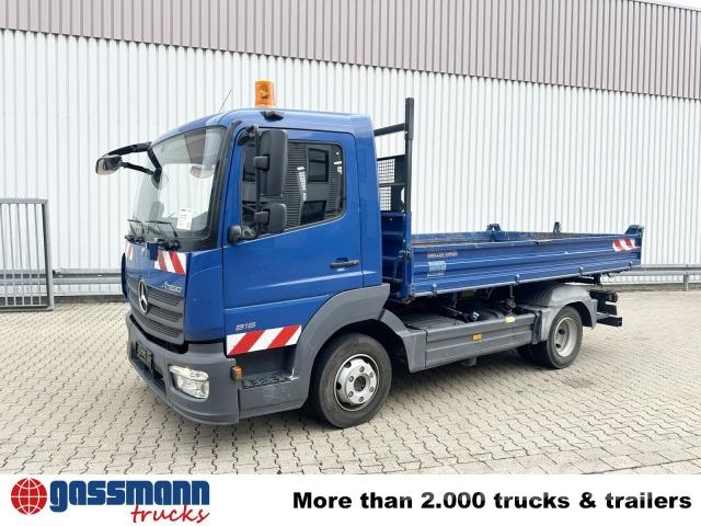 Mercedes-Benz Atego 816 K 4x2, 2x AHK, Meiller-Kipper, mehrfach Savivarčių priekabų vilkikai