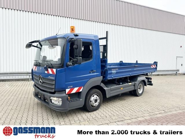 Mercedes-Benz Atego 816 K 4x2, 2x AHK, Meiller-Kipper, mehrfach 傾卸式卡車