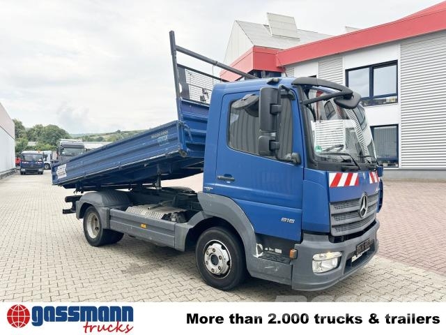 Mercedes-Benz Atego 816 K 4x2, 2x AHK, Meiller-Kipper, mehrfach 傾卸式卡車