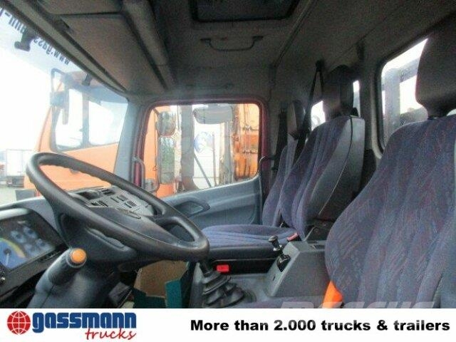 Mercedes-Benz Atego 817L 4x2, Autotransporter, 2x VORHANDEN! Autotransportere / Knæklad