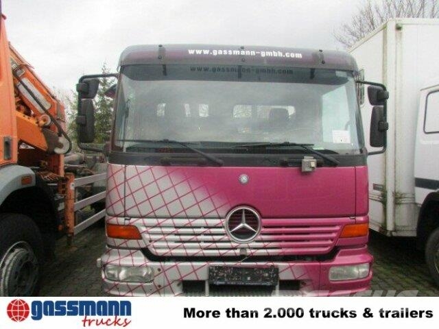 Mercedes-Benz Atego 817L 4x2, Autotransporter, 2x VORHANDEN! Autotransportere / Knæklad