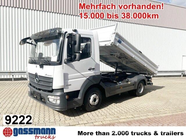 Mercedes-Benz Atego 818/23 4x2, 2x AHK, Meiller-Kipper, mehrfach 傾卸式卡車
