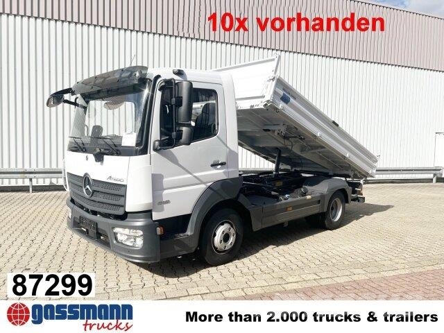 Mercedes-Benz Atego 818/23 K 4x2, 2x AHK, Meiller-Kipper, 傾卸式卡車