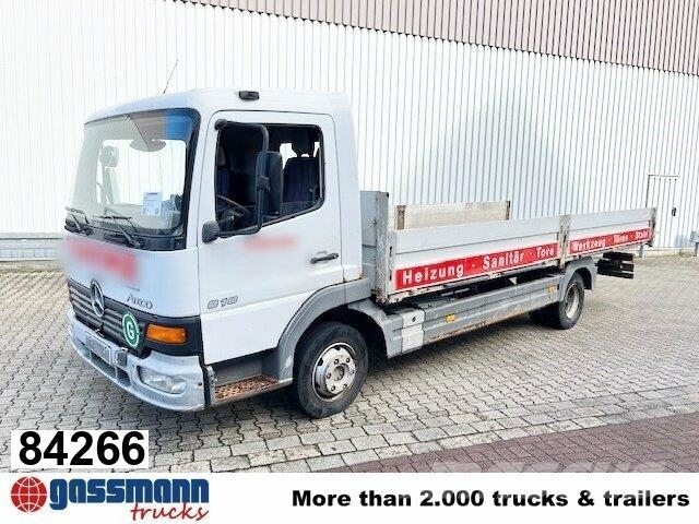 Mercedes-Benz Atego 818 4x2 Pritschenwagen/Pritschenwagen mit Seitenklappe