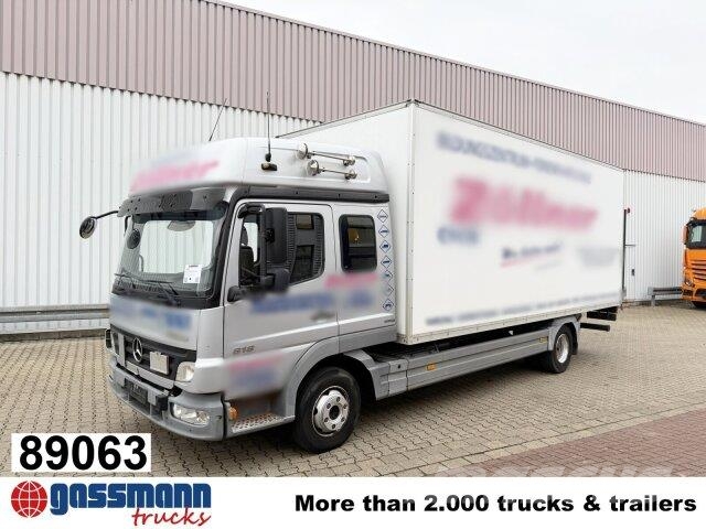 Mercedes-Benz Atego 818 4x2, Fahrschulausstattung, Sörensen ボックスボディー、ウイング、箱車
