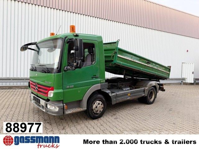 Mercedes-Benz Atego 818 K 4x2, 2x AHK 傾卸式卡車