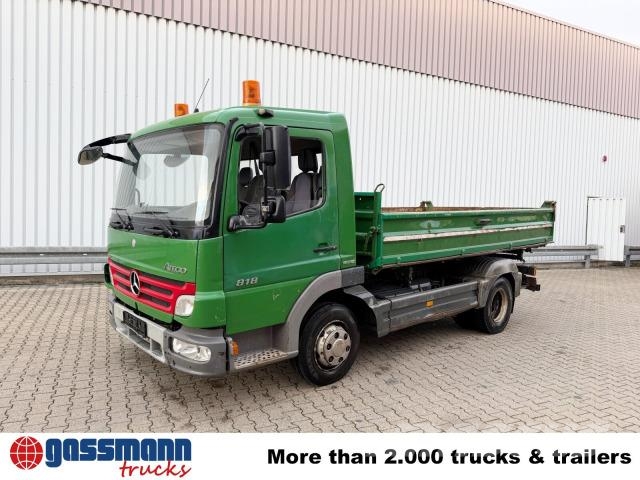 Mercedes-Benz Atego 818 K 4x2, 2x AHK 傾卸式卡車
