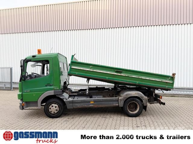 Mercedes-Benz Atego 818 K 4x2, 2x AHK 傾卸式卡車