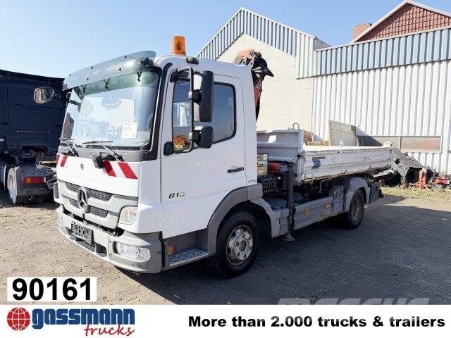 Mercedes-Benz Atego 818 K 4x2, 2x AHK, Kran Palfinger PK7001-K Kipper