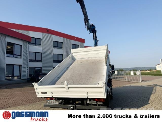 Mercedes-Benz Atego 818 K 4x2 mit Kran Atlas AK 50.1-A2 傾卸式卡車
