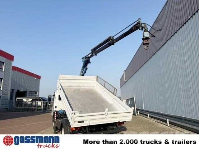 Mercedes-Benz Atego 818 K 4x2 mit Kran Atlas AK 50.1-A2 傾卸式卡車