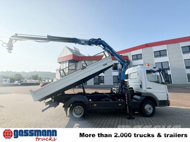 Mercedes-Benz Atego 818 K 4x2 mit Kran Atlas AK 50.1-A2 傾卸式卡車