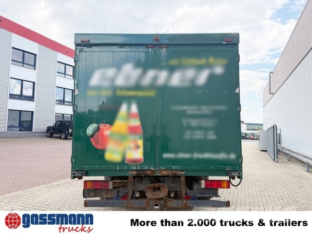 Mercedes-Benz Atego 818 L 4x2, Getränkekoffer, 2x AHK Box trucks