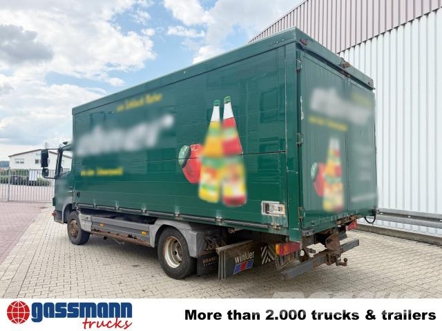 Mercedes-Benz Atego 818 L 4x2, Getränkekoffer, 2x AHK Box trucks