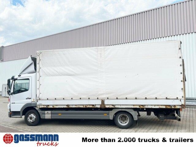 Mercedes-Benz Atego 818 L 4x2 mit LBW BÄR Pritschenwagen/Pritschenwagen mit Seitenklappe