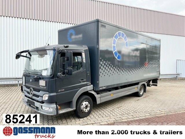 Mercedes-Benz Atego 818 L 4x2 mit MBB LBW, 4x Vorhanden! Skříňová nástavba
