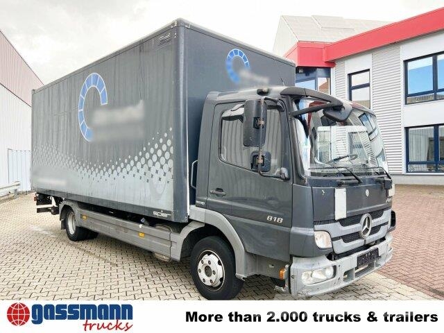 Mercedes-Benz Atego 818 L 4x2 mit MBB LBW, 4x Vorhanden! Skříňová nástavba