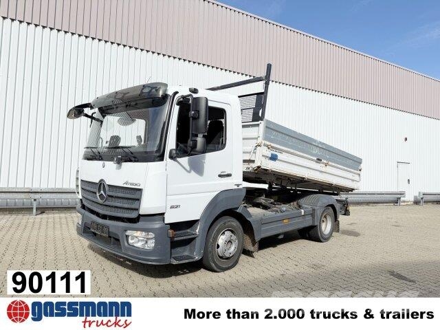 Mercedes-Benz Atego 821 K 4x2, 2x AHK Tippbil