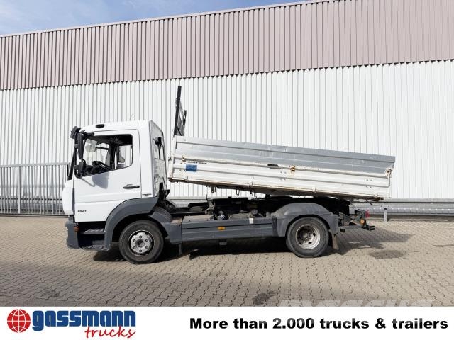 Mercedes-Benz Atego 821 K 4x2, 2x AHK Tippbil