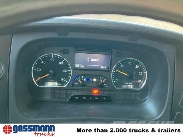Mercedes-Benz Atego 822 4x2, Doka mit Kombisitzbank Flatbed / Dropside trucks