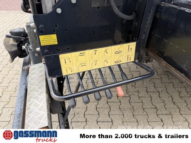 Mercedes-Benz Atego 822 L 4x2 mit Heckkran MKG HLK76-a2, Грузовики-платформы/боковая разгрузка